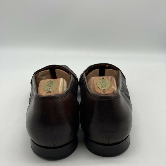 Barcelino Mens Genuine Lizard Leather Loafers - Picture 5 of 8